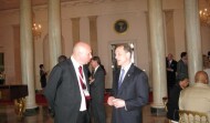 Neal Asbury and SBA Administrator, Steve Preston at the White House