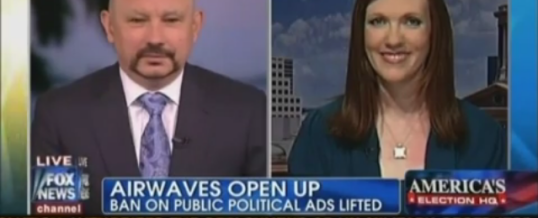 Neal Asbury on Fox & Friends – Ban on Political Ads lifted